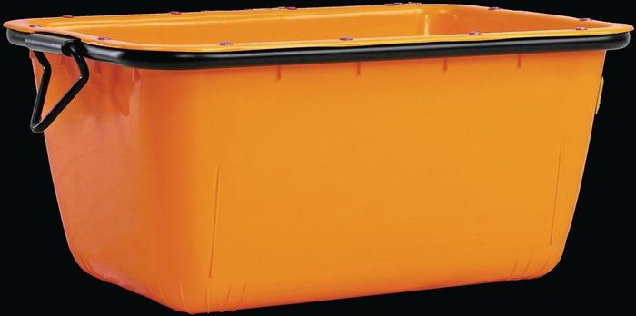 Fertigmörtelbehälter 200 l orange