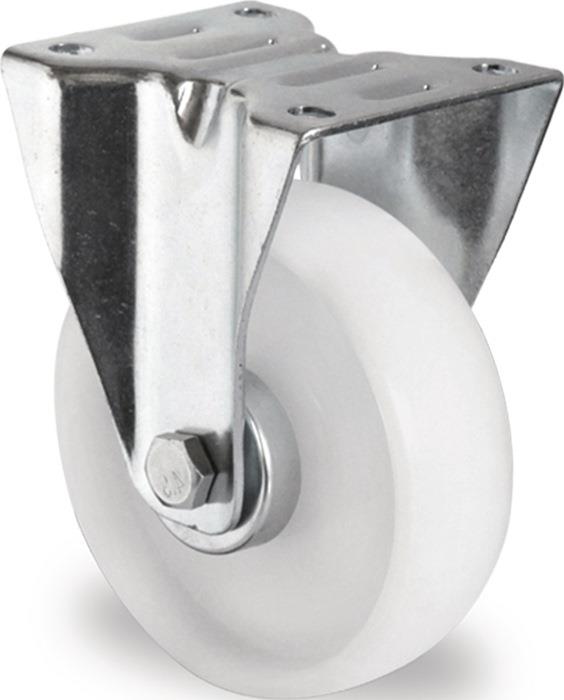 Bockrolle Polyamid 125 mm 38 mm 155 mm 250 kg 80 mm 105 mm