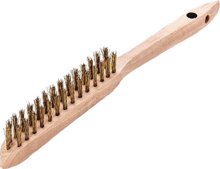 Handbürste Länge 290 mm 0,35 mm 12 2-reihig