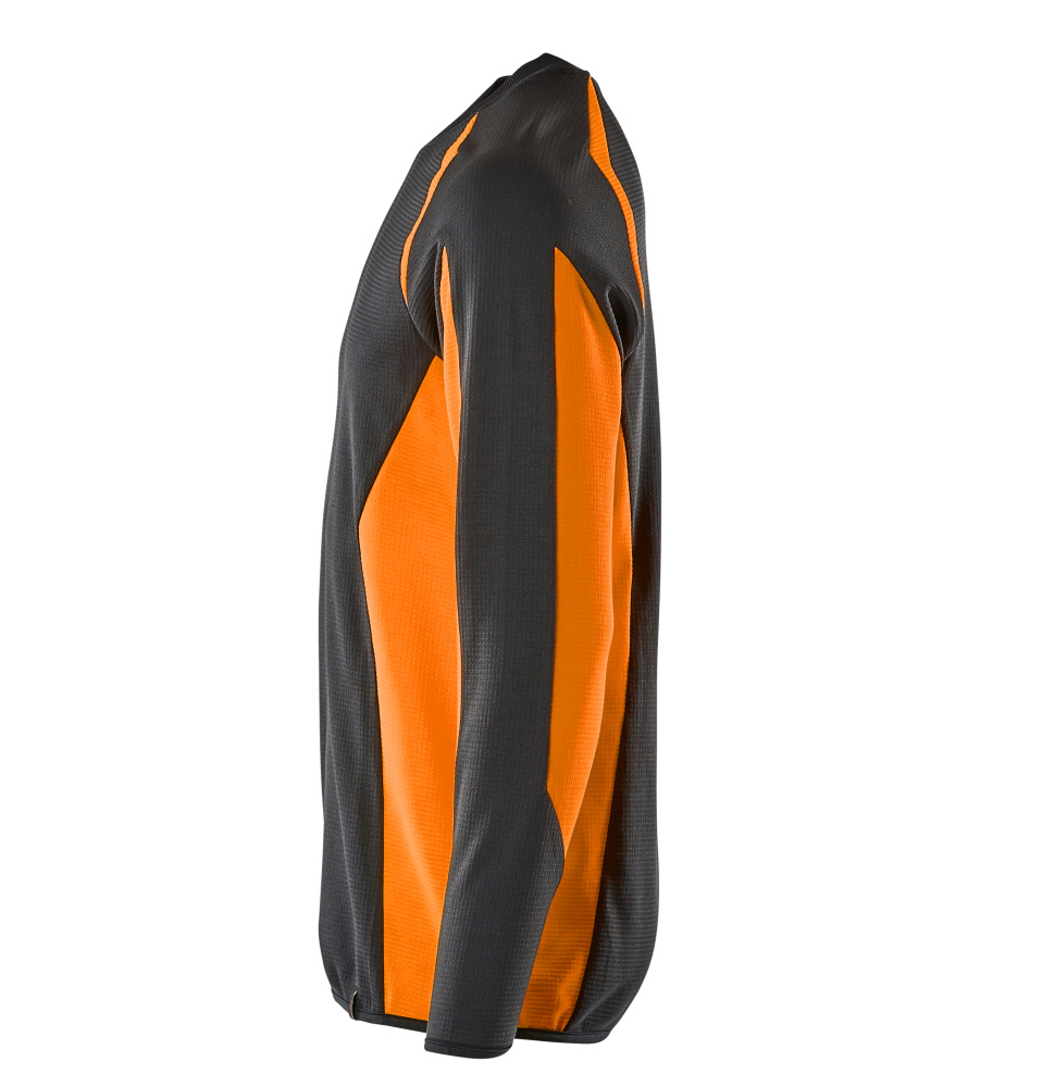 Sweatshirt ACCELERATE SAFE Schwarzblau/Hi-vis Orange 2XL