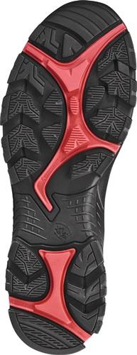 Sicherheitsstiefel BE Safety 54 Mid Gr.10 (45) schwarz/rot Leder