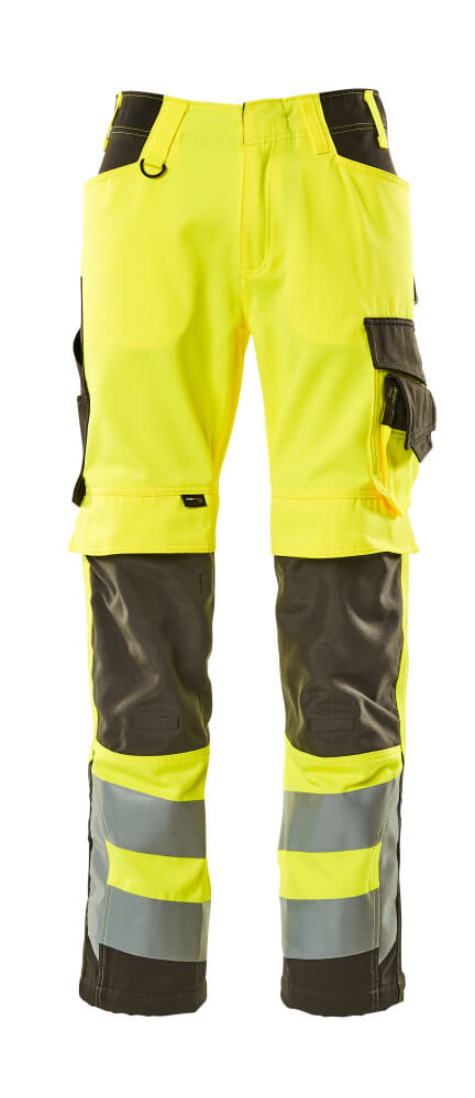 Hose mit Knietaschen SAFE SUPREME Hi-vis Gelb/Dunkelanthrazit 82C46