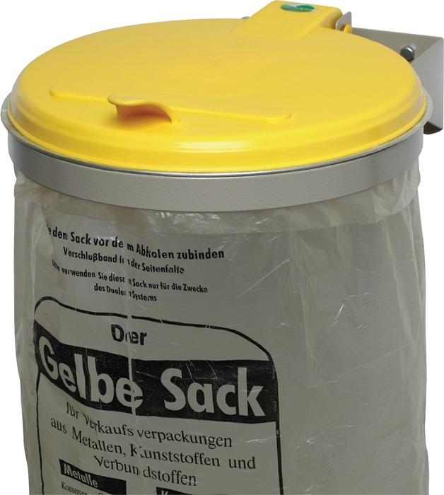 Abfallsammler B400xT510mm gelb (KS)