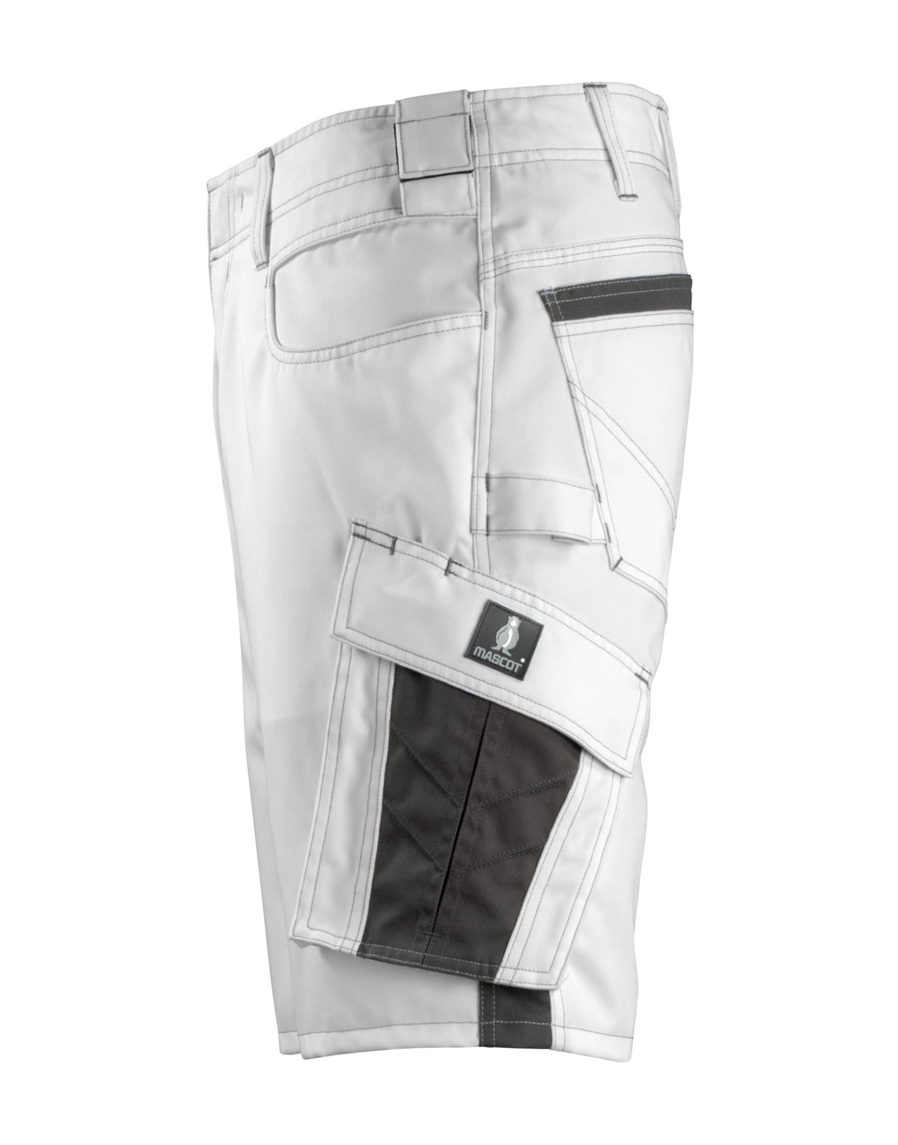 Shorts UNIQUE Weiß/Dunkelanthrazit C43