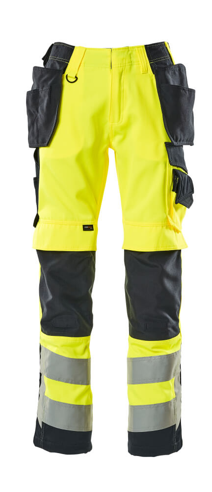 Hose mit Hängetaschen SAFE SUPREME Hi-vis Gelb/Schwarzblau 76C51