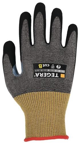 Schnittschutzhandschuhe TEGERA® INFINITY 8805 Gr.10 grau/gelb EN388,EN407 PSA II