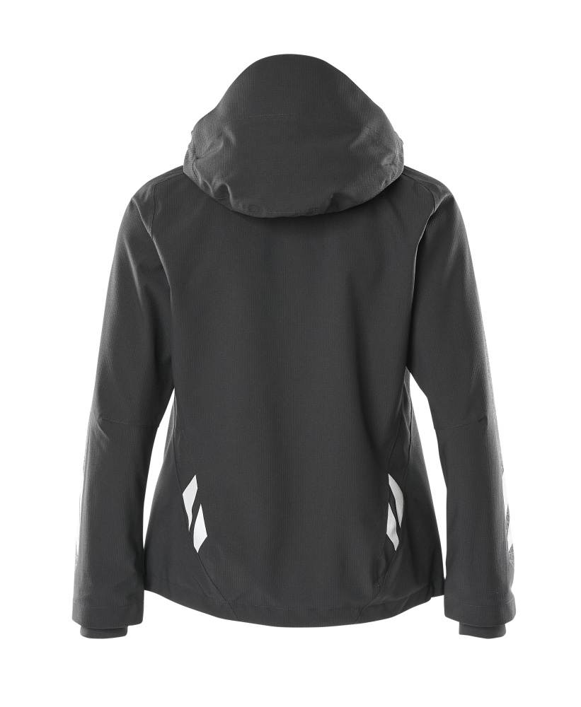 Damen-Passform Hard Shell Jacke ACCELERATE Schwarz XL