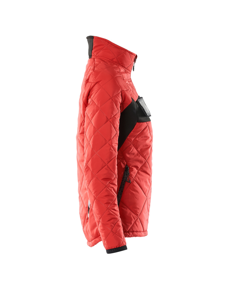 Damen-Passform Thermojacke ACCELERATE Verkehrsrot/Schwarz 5XL