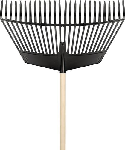Kombi-Laubrechen u.-Gabel Arbeits-B.600mm Zinken-L.140mm 26 Zinken o.Stiel FLORA