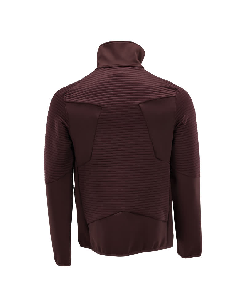 Fleecejacke CUSTOMIZED Bordeaux XS