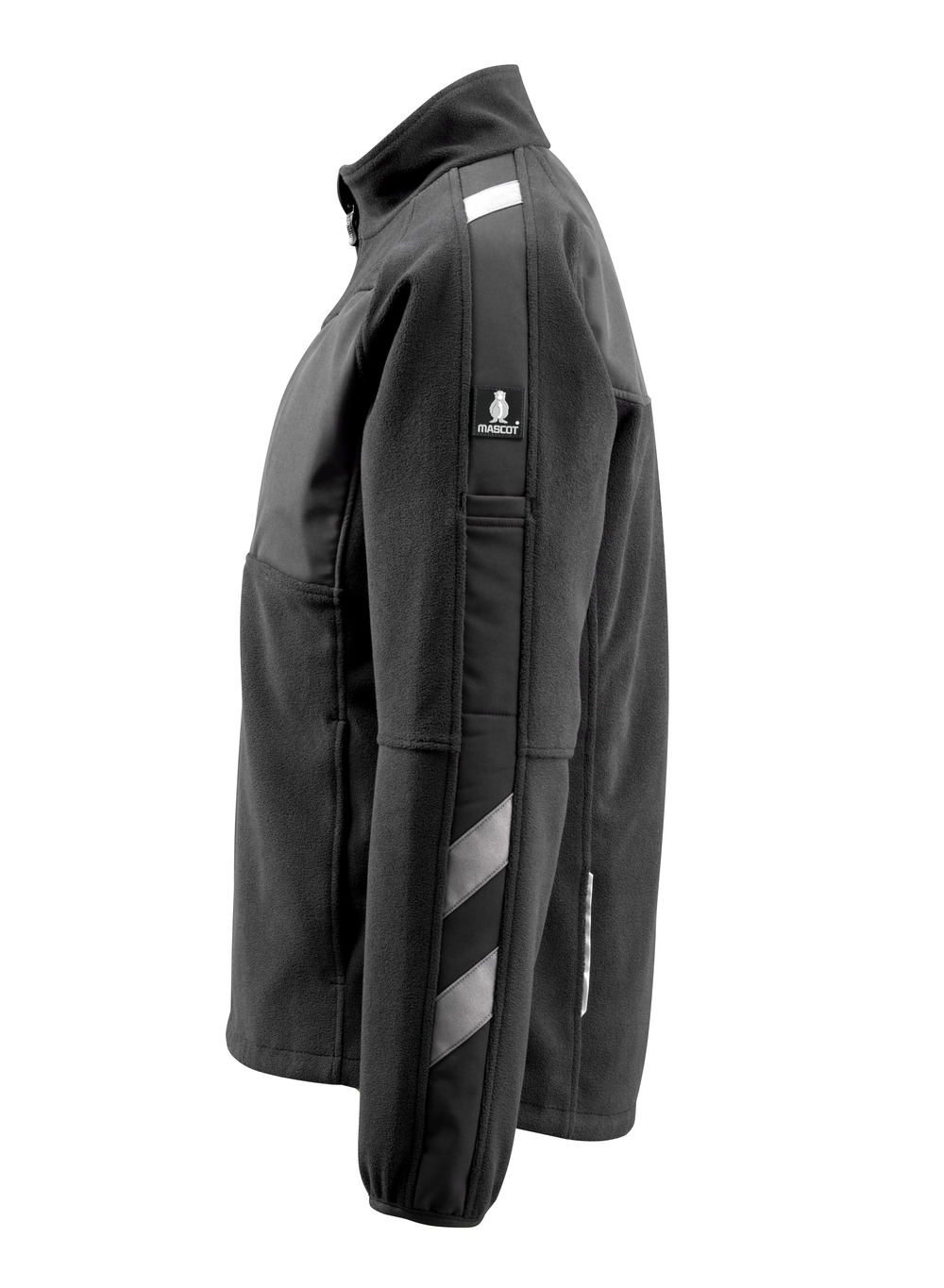 Fleecejacke UNIQUE Schwarz 3XL