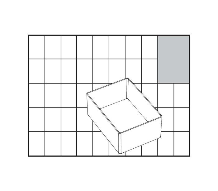 Einsatz 80 BA7-1 B.79xT.109xH.69mm transpar. a.PP f.Art.Nr.871528,871553-871557,871561 RAACO