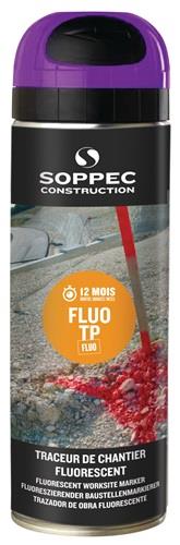 Baustellenmarkierspray FLUO TP neonviolett 500ml Spraydose SOPPEC