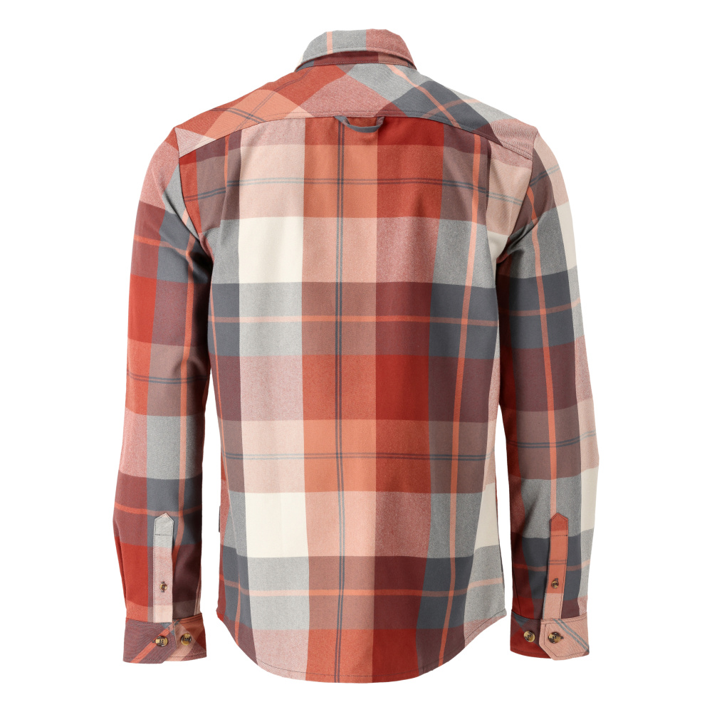 Hemd CUSTOMIZED Herbstrot-kariert 3XL