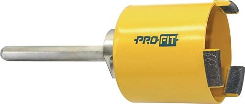 Lochsäge Concrete Light Dry D.133mm Schnitt-T.65mm HSS Schaftausf.Click und Drill