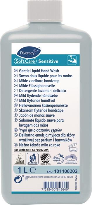 Handwaschlotion Care Soft Sensitiv 1 l DIVERSEY