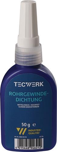 Rohrgewindedichtung hf.mv.braun 50g Flasche TECWERK