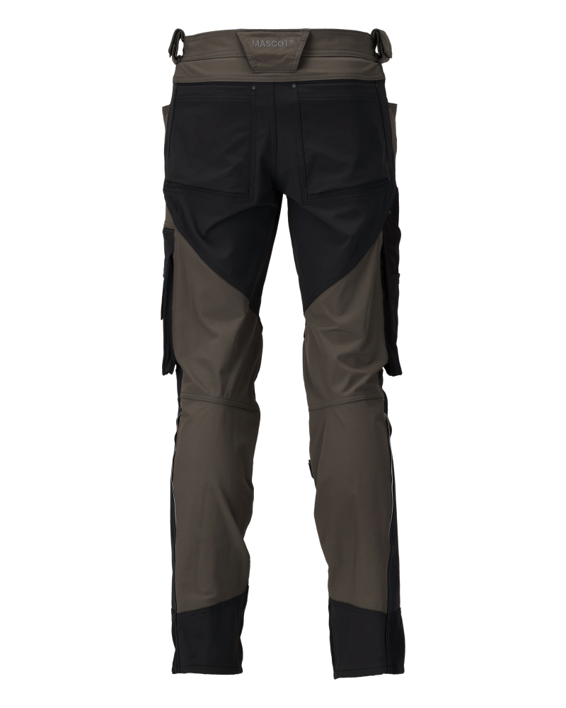 Hose mit Knietaschen ADVANCED Dunkelanthrazit/Schwarz 82C43