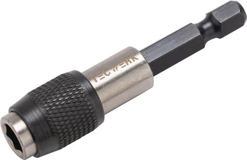 Bithalter 1/4 Zoll F 6,3 1/4 Zoll C 6,3 SWF L.60mm TECWERK