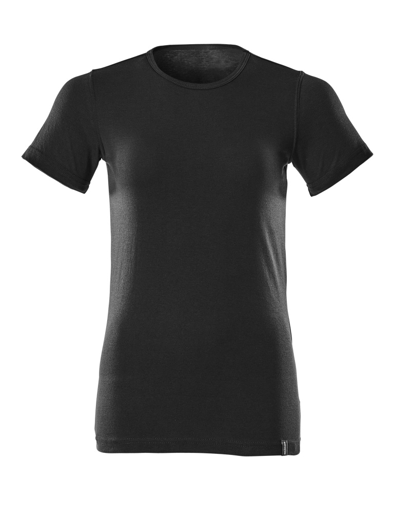 Damen-Passform T-Shirt CROSSOVER Vollschwarz 2XLONE