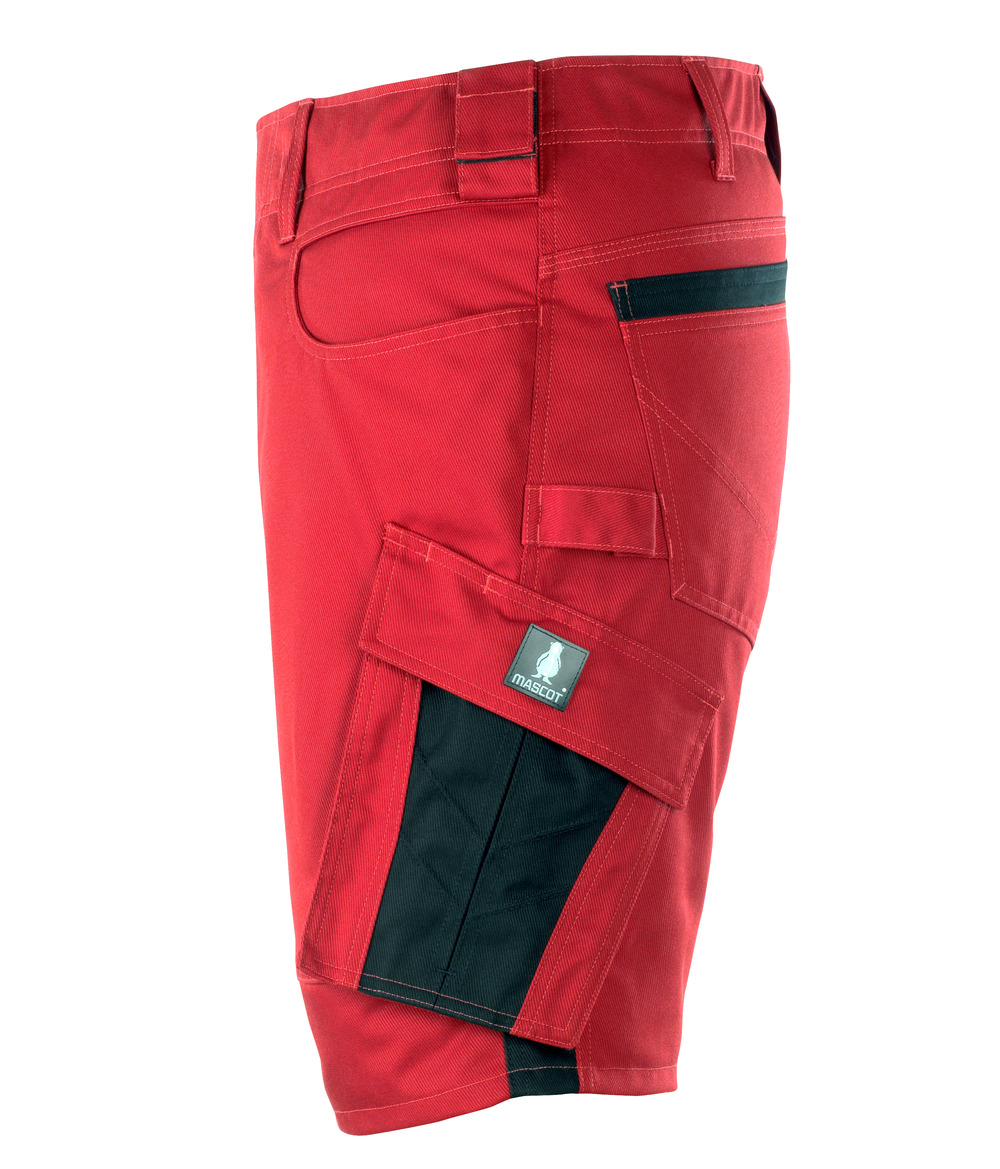 Shorts UNIQUE Rot/Schwarz C43