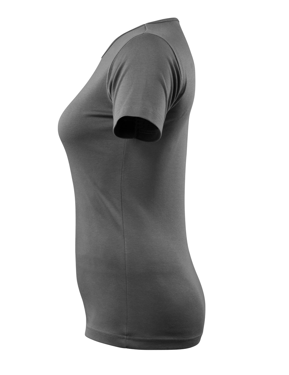 Damen-Passform T-Shirt CROSSOVER Dunkelanthrazit XS