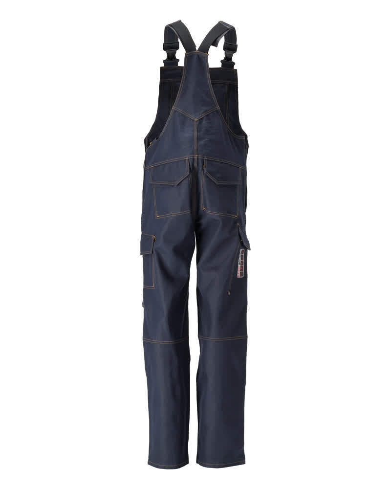 Latzhose mit Knietaschen MULTISAFE Schwarzblau 90C52