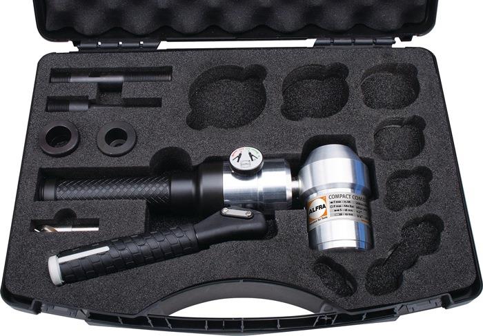 Handhydraulikstanze COMPACTCOMBI® 90 Grad 75 kN 680 bar ALFRA