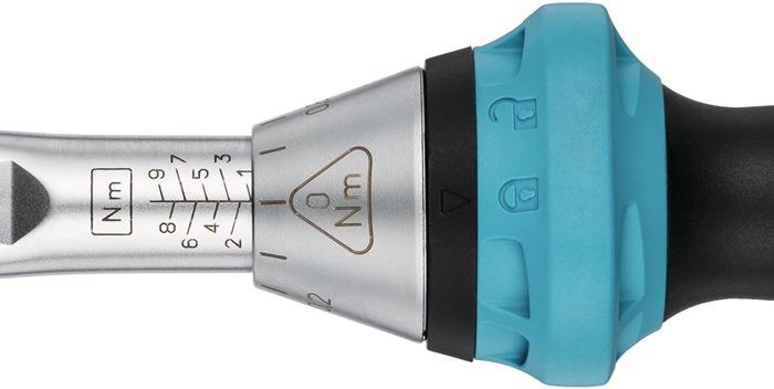 Drehmomentschlüssel 5107-3 CT 1 - 9 Nm 0,1 Nm 234 mm 1/4 ″ 6,3 mm