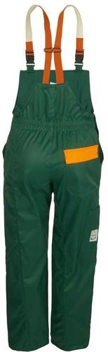 Schnittschutzlatzhose KONIFERE Gr.52 grün/orange WATEX
