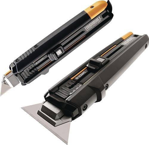 Universalmesser Gesamt-L.165mm 2-tlg.Klingen-L.61mm einziehbar Bl.ToughBuilt