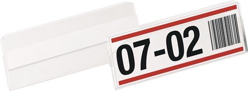 Etikettentasche B100xH38mm transp.selbstkl.DURABLE