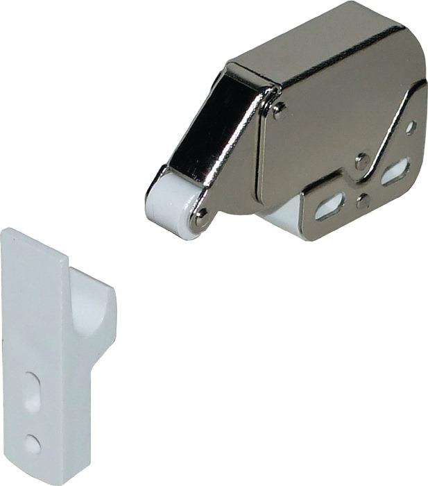 Federschnäpper ML Stahl vernickelt zum Anschrauben BMB