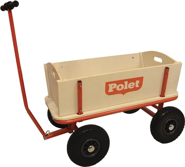 Bollerwagen 16,50 kg 4 PU-Reifen / 300 68 l POLET