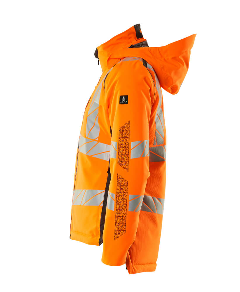 Damen-Passform Winterjacke ACCELERATE SAFE Hi-vis Orange/Dunkelanthrazit 4XL