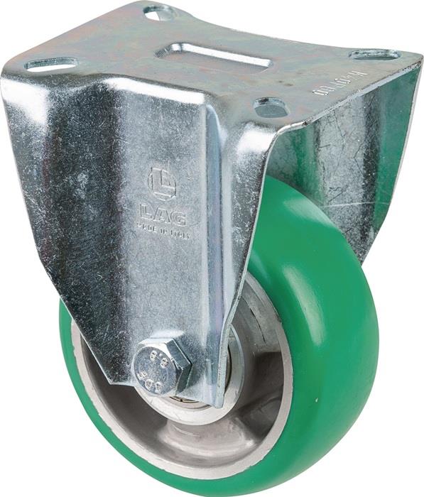 Bockrolle Polyurethan 100 mm 40 mm 137 mm 200 kg 85 mm 105 mm 34 mm