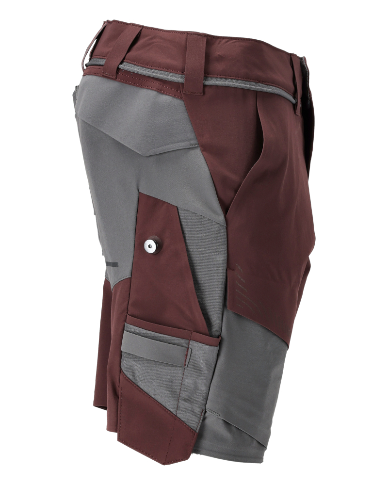 Shorts CUSTOMIZED Bordeaux/Anthrazitgrau 24C44