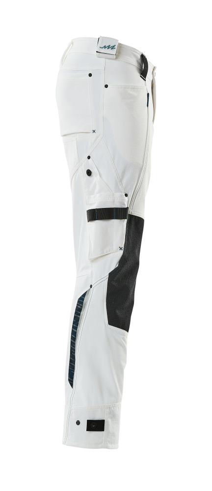 Hose mit Knietaschen ADVANCED Weiß 76C42