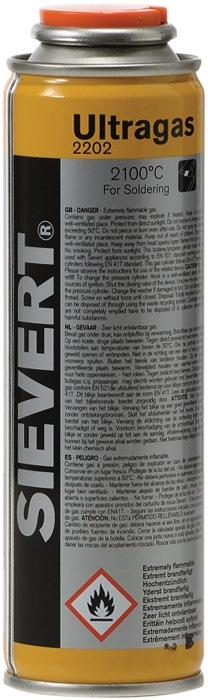 Schraubkartusche Ultragas 2202 60 g 210 ml 2100 °C SIEVERT