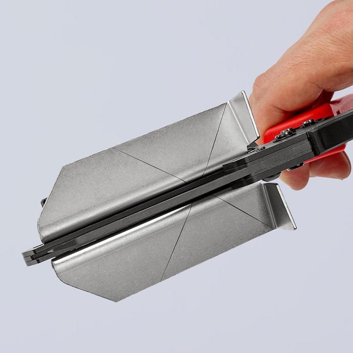 Kunststoffschere max. 4 mm Kabelkanälen KNIPEX