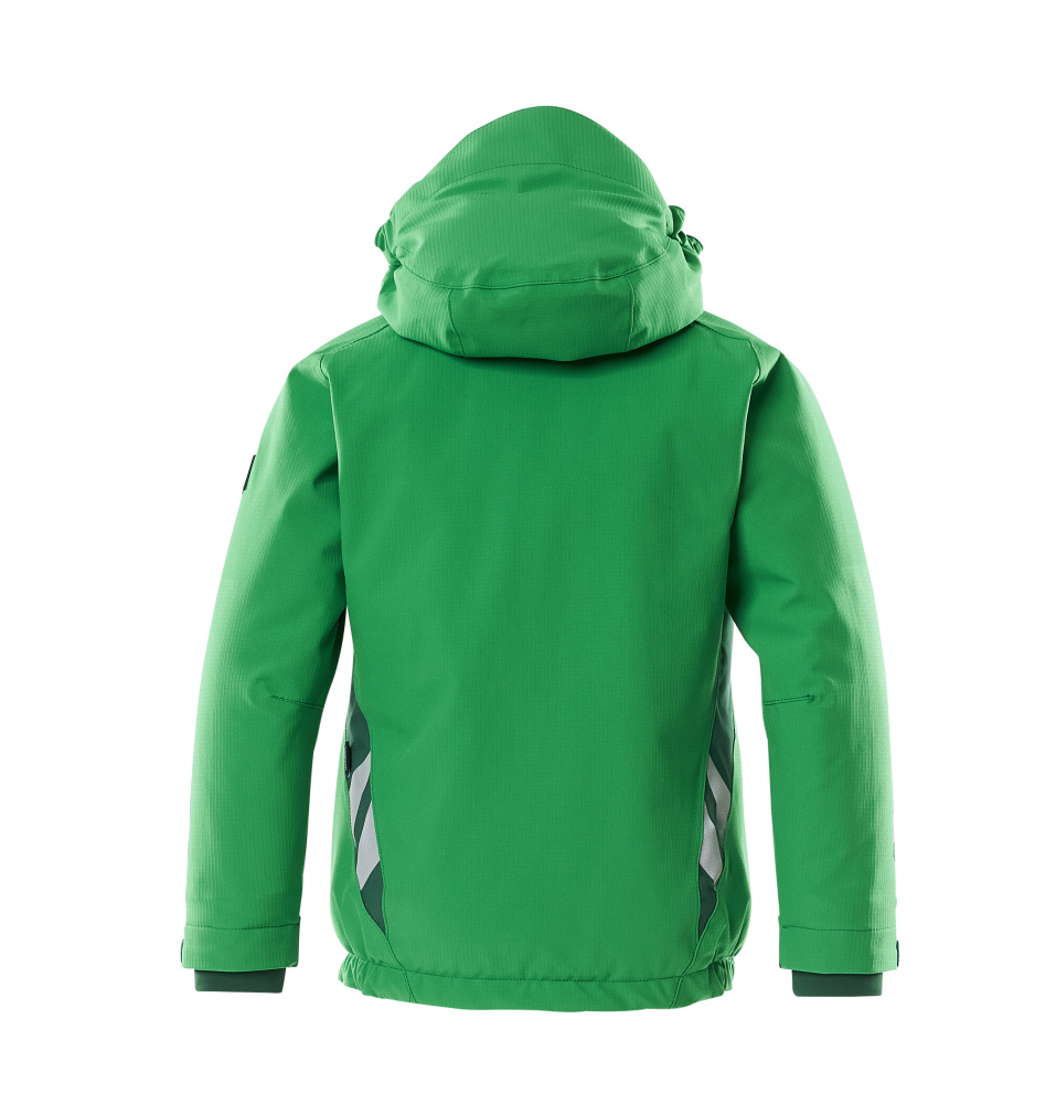 Winterjacke für Kinder ACCELERATE Grasgrün/Grün 104