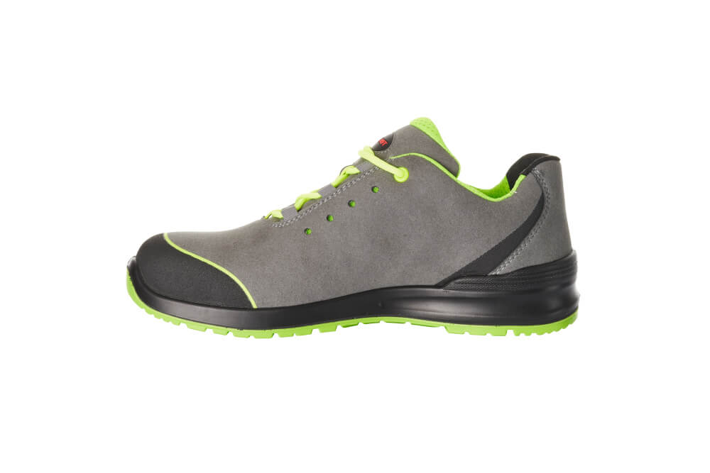 Sicherheitsschuhe FOOTWEAR CLASSIC Grau/Limonengrün 36