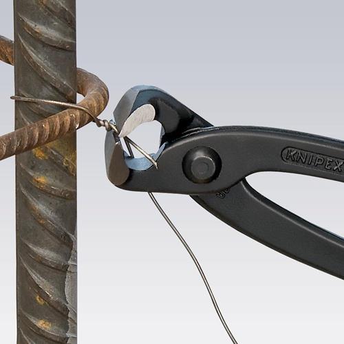 Monierzange L.220mm pol.schwarz atram.KNIPEX