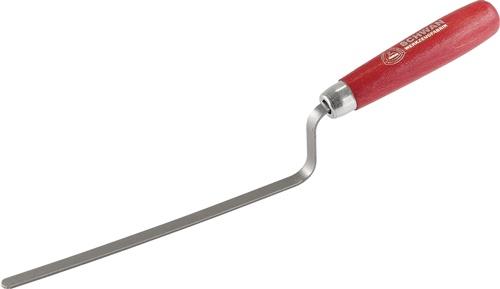 Hamburger Fugenkelle L.270mm B.10mm kurzes Modell Kohlenstoffstahl SCHWAN