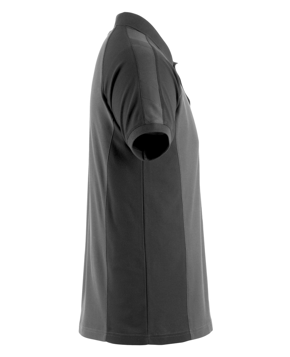 Polo-Shirt UNIQUE Dunkelanthrazit/Schwarz L
