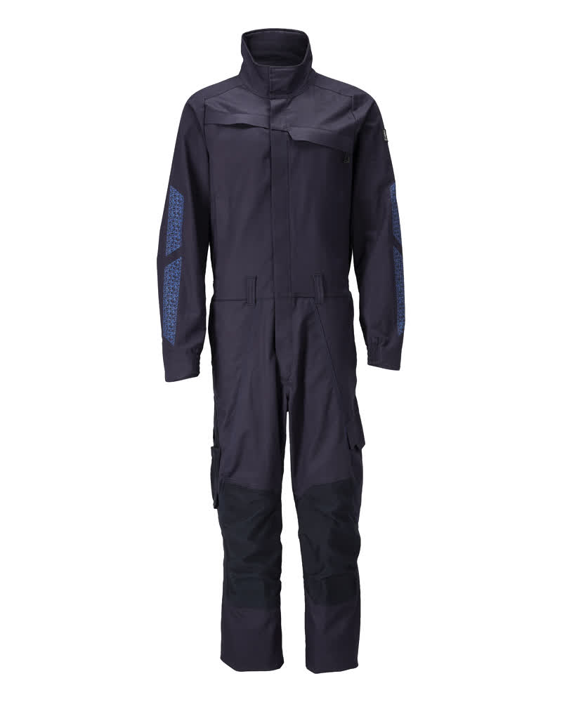Overall mit Knietaschen ACCELERATE Schwarzblau 4XL