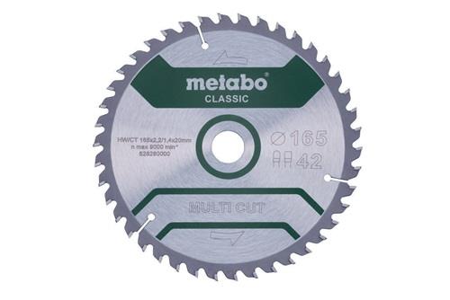 Kreissägeblatt multi cut classic D165x2,2/1,4xBohrung20mm Z.42 FZ/TZ 5Grad