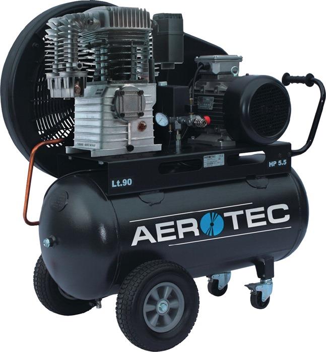 Kompressor Aerotec 780-90 780 l/min 10 bar 4 kW 400 V50 Hz 90 l AEROTEC