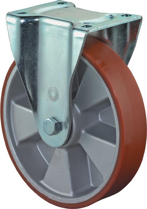 Schwerlastbockrolle Gusspolyurethan 135 mm 110 mm 125 mm 178 mm 450 kg