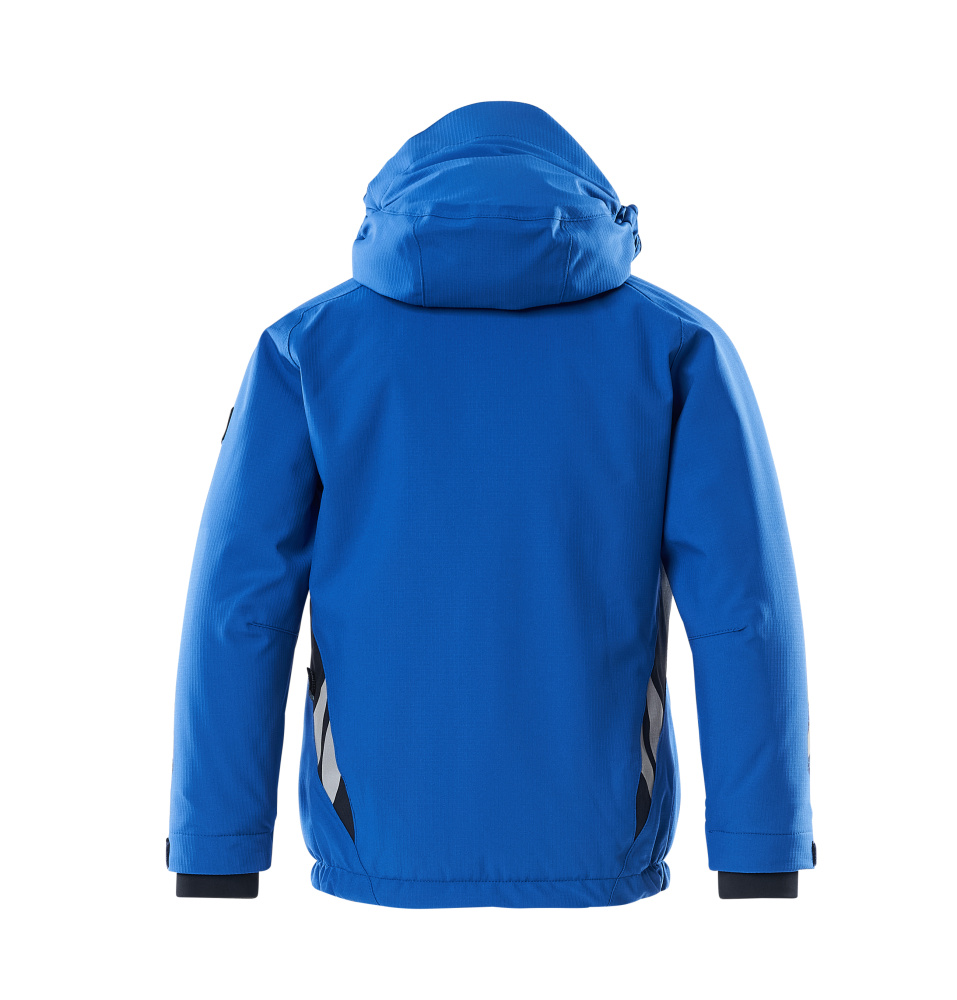 Winterjacke für Kinder ACCELERATE Azurblau/Schwarzblau 104